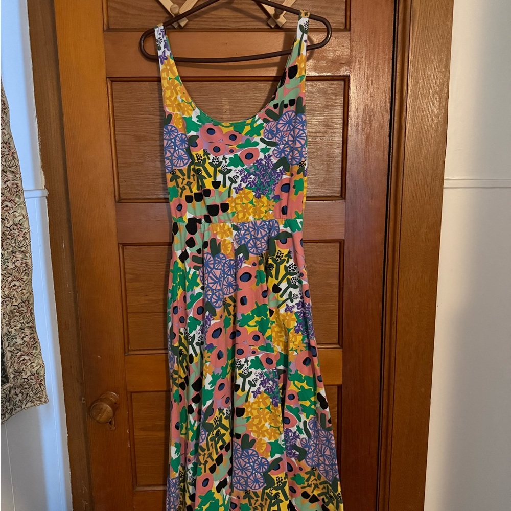 Floral Multicolor NOOWORKS Sleeveless Dress